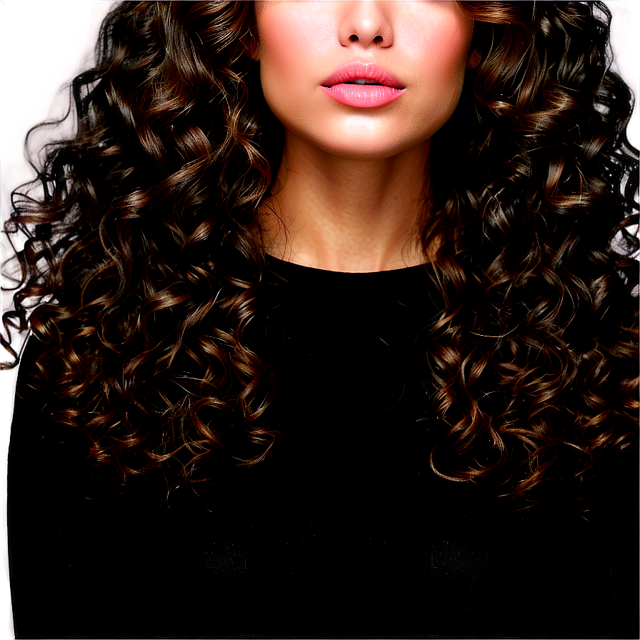 Glamorous Perm Finish Png 5 PNG image