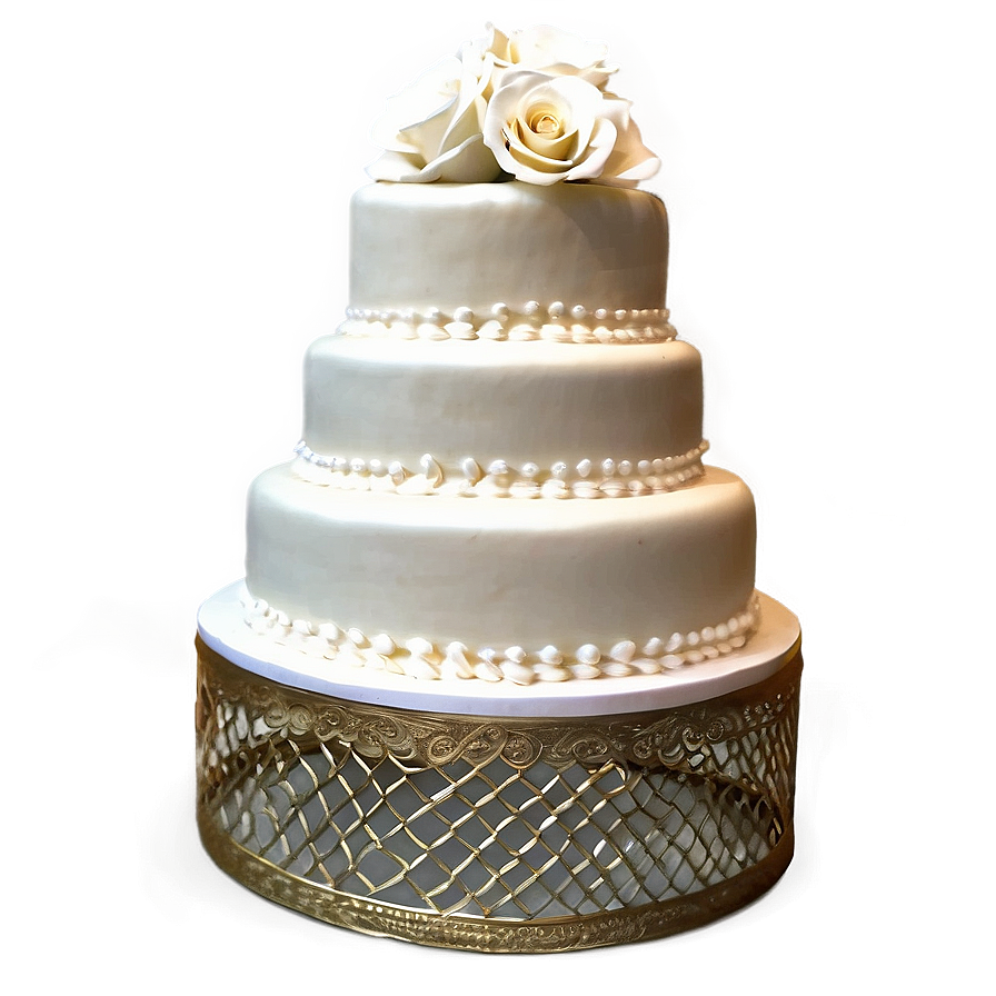 Glamorous Wedding Cake Png 88 PNG image