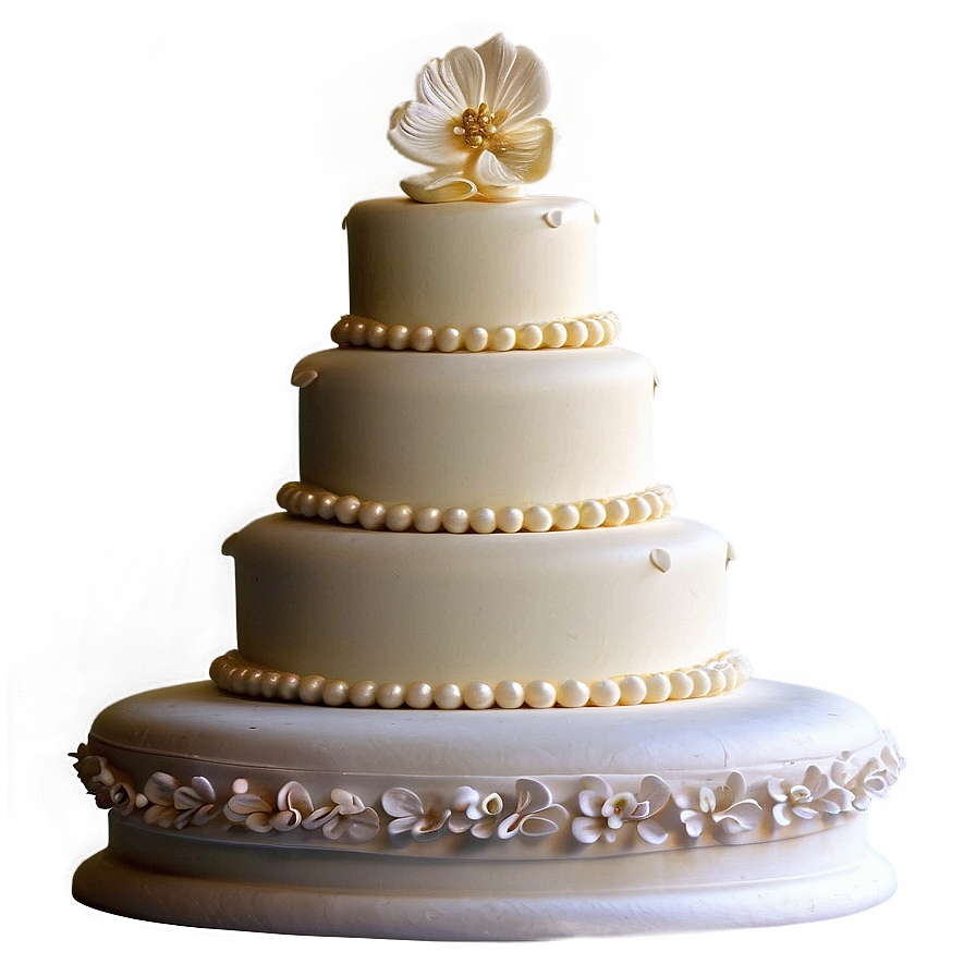 Glamorous Wedding Cake Png Wxr PNG image