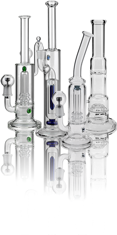 Glass Bongs Variety PNG image
