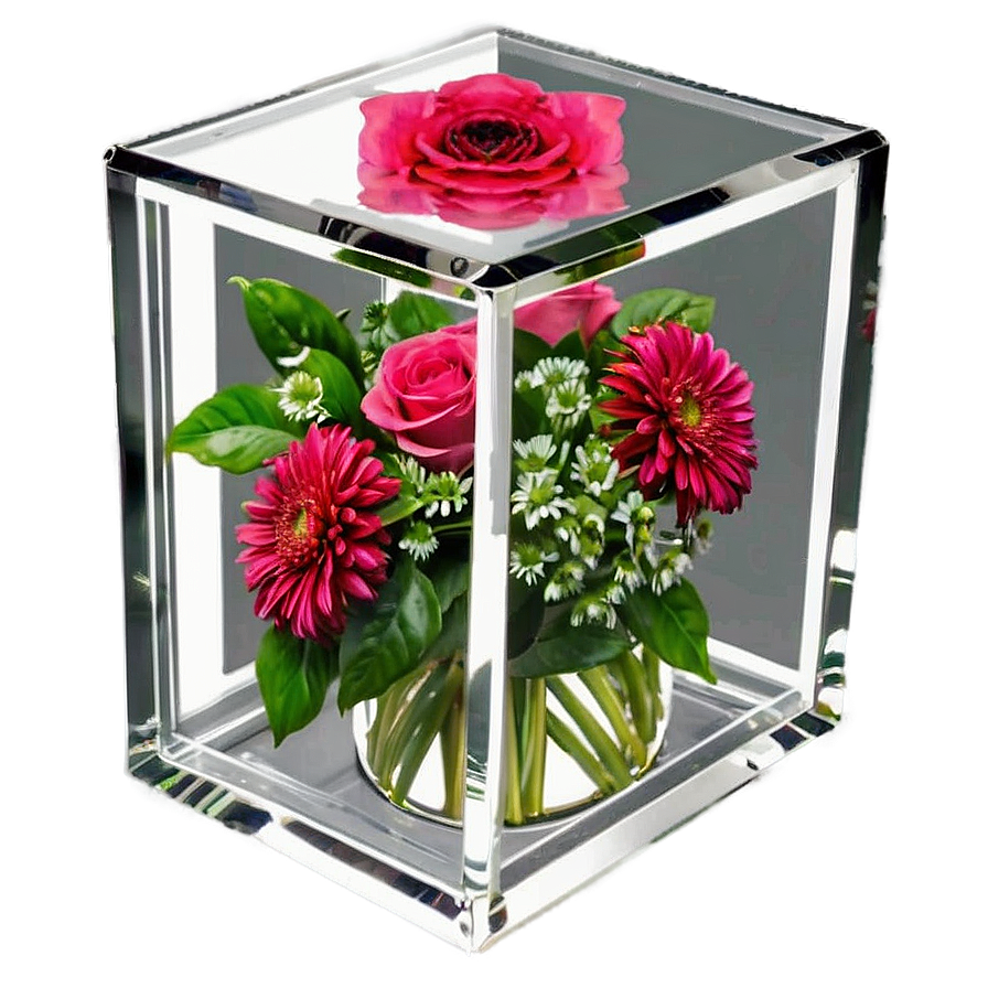 Glass Box For Flowers Png 66 PNG image