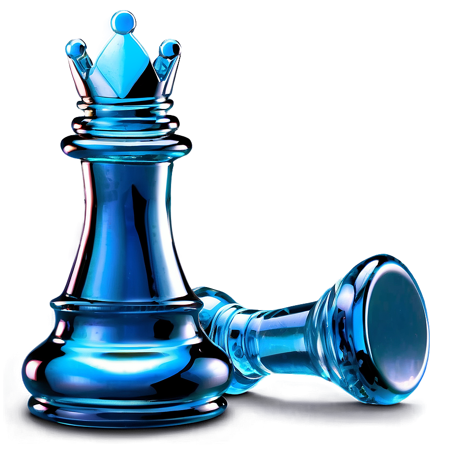 Glass Chess Pieces Png 05212024 PNG image