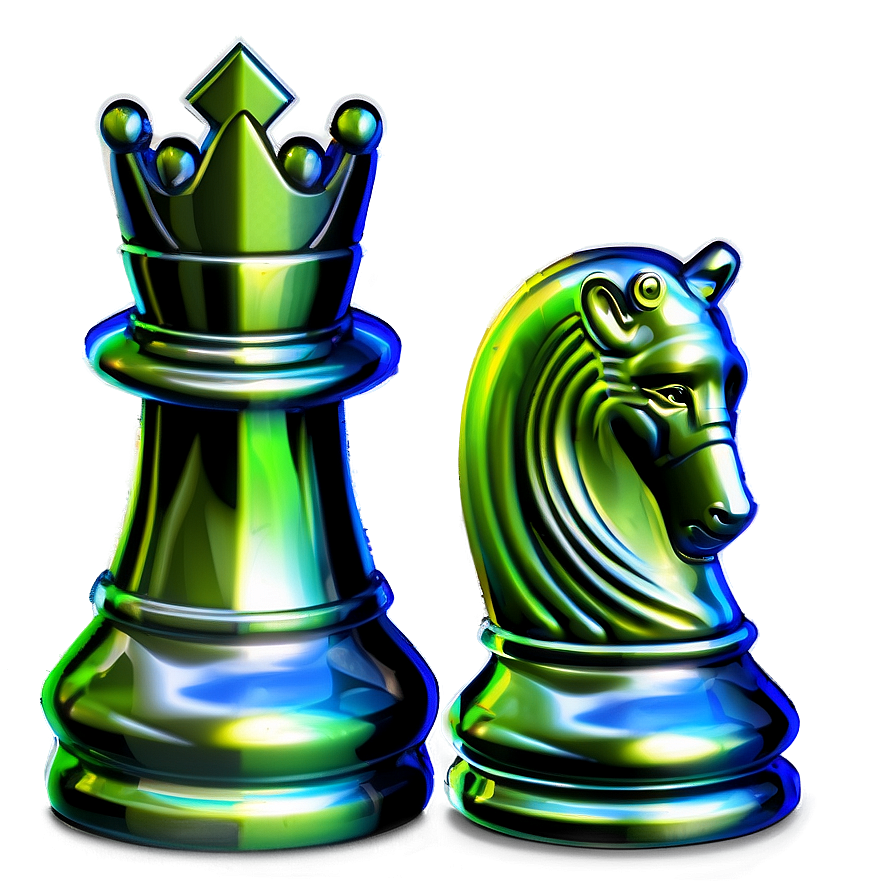 Glass Chess Pieces Png 06272024 PNG image