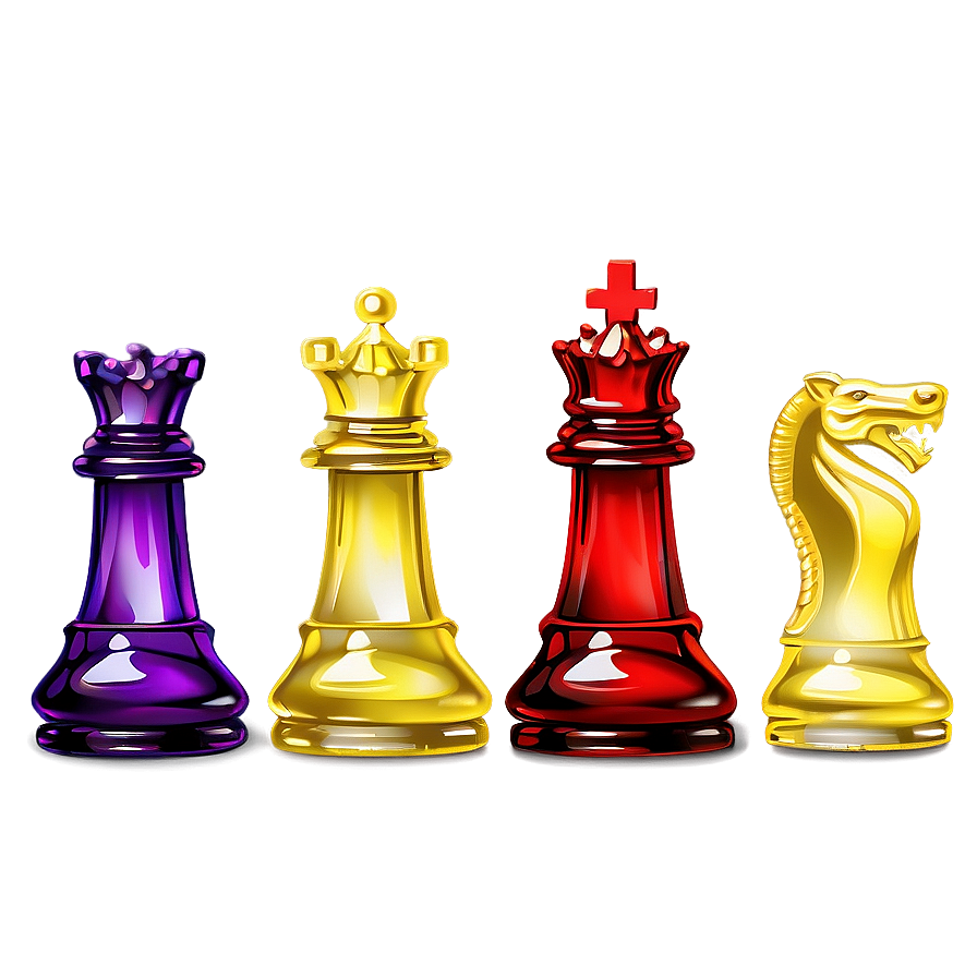 Glass Chess Pieces Transparent Png Ijy4 PNG image