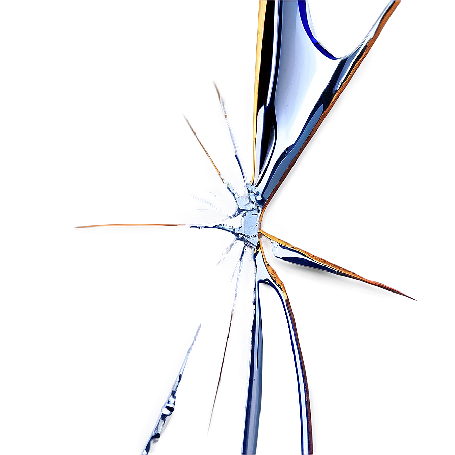 Glass Crack D PNG image