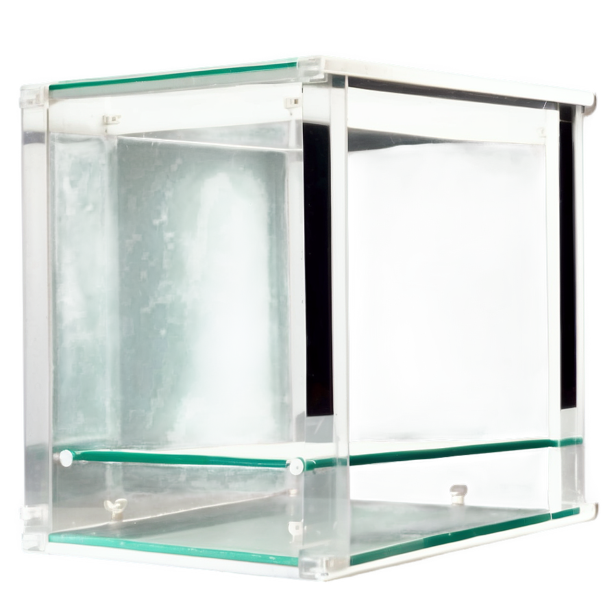 Glass Display Box With Stand Png 06282024 PNG image