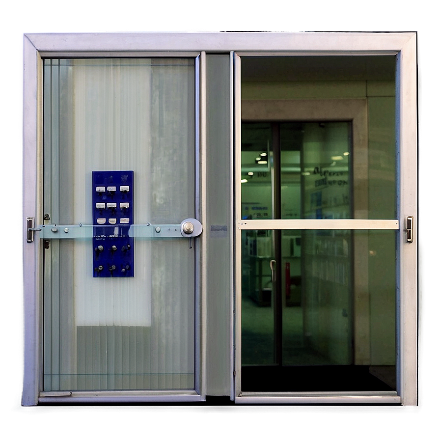 Glass Door C PNG image