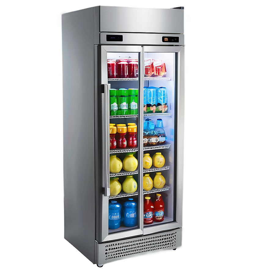 Glass Door Refrigerator Png 65 PNG image