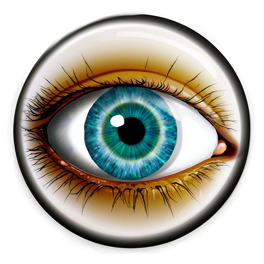 Glass Eye Illustration Png 18 PNG image