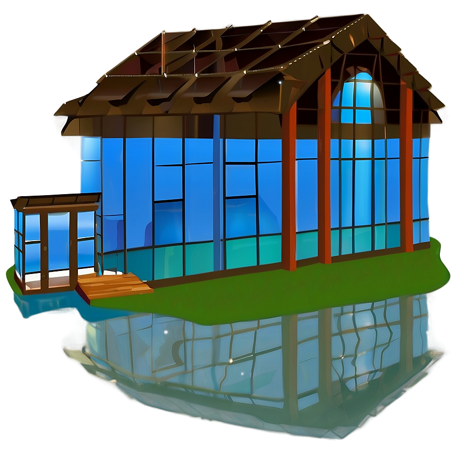 Glass House Clipart Png Bml19 PNG image