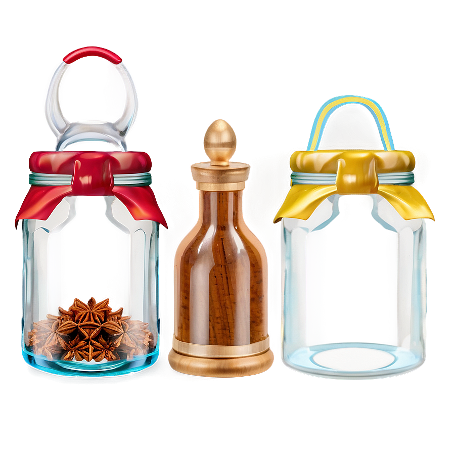 Glass Jar For Spices Png 52 PNG image