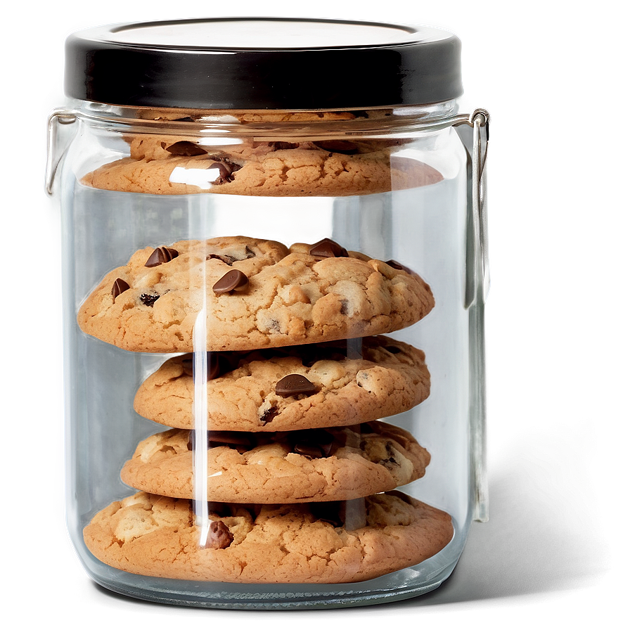 Glass Jar Full Of Cookies Png Dqa PNG image