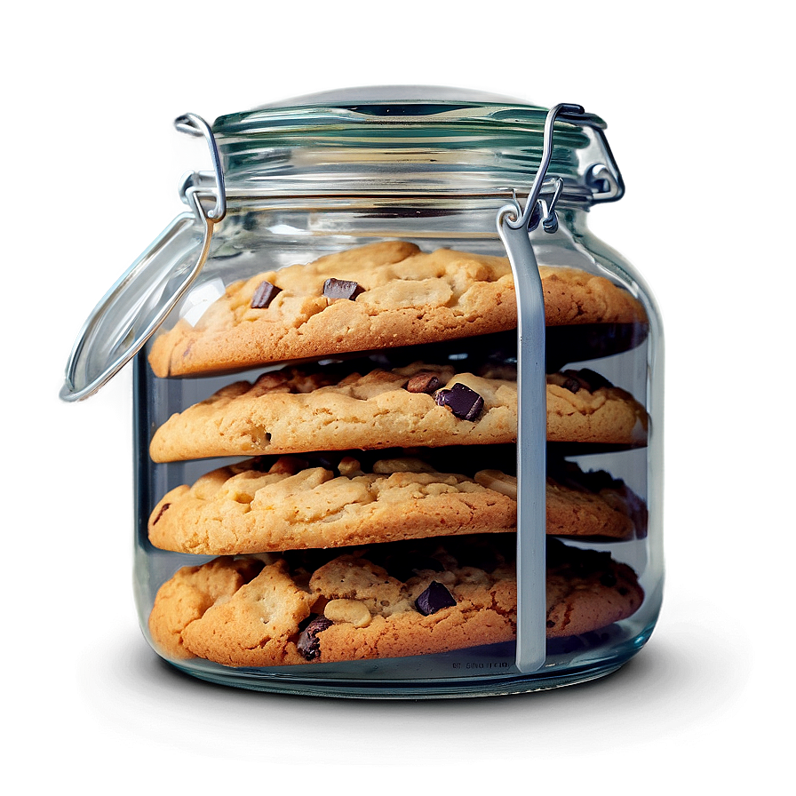 Glass Jar Full Of Cookies Png Xtf94 PNG image