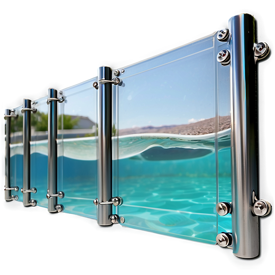 Glass Pool Fence Png 26 PNG image