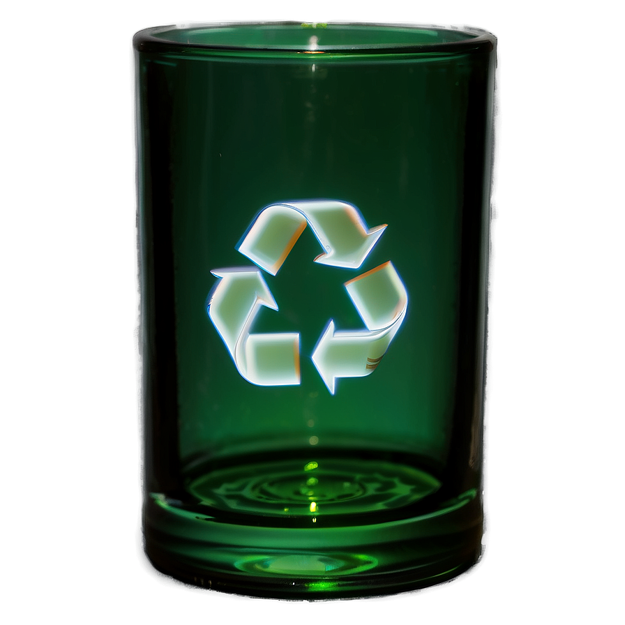 Glass Recycling Emblem Png Vis PNG image