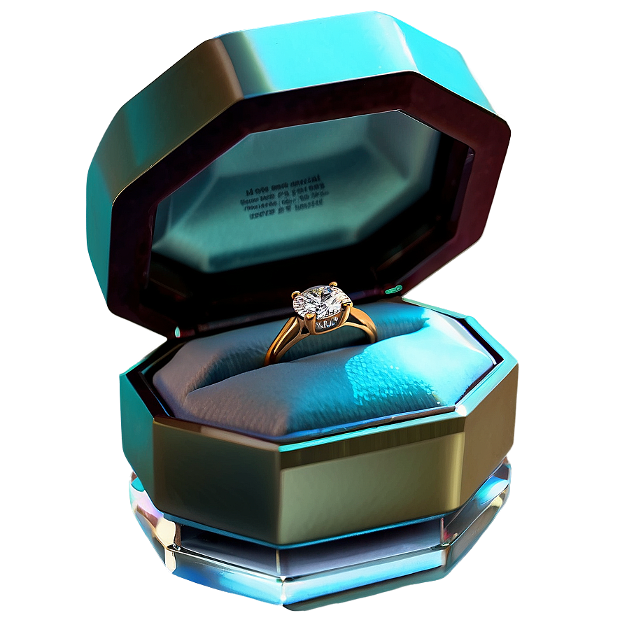 Glass Ring Box Png Pnd PNG image