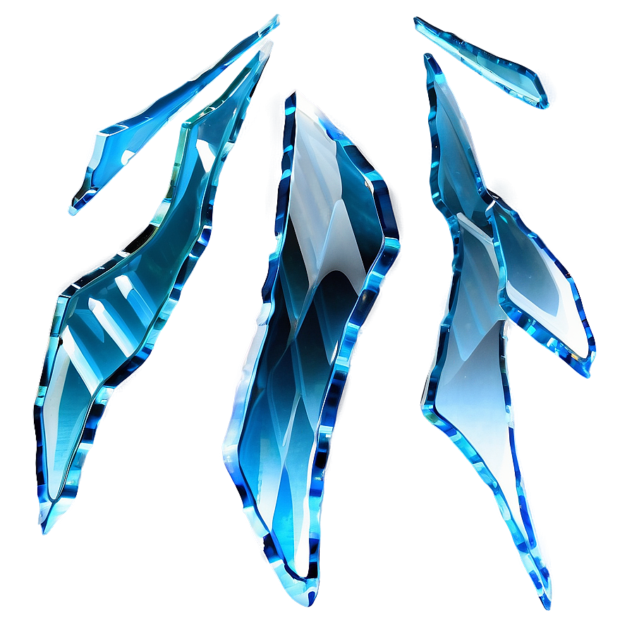 Glass Shards Effect Png Mik60 PNG image