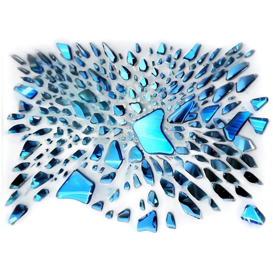 Glass Shards Effect Png Vhp PNG image