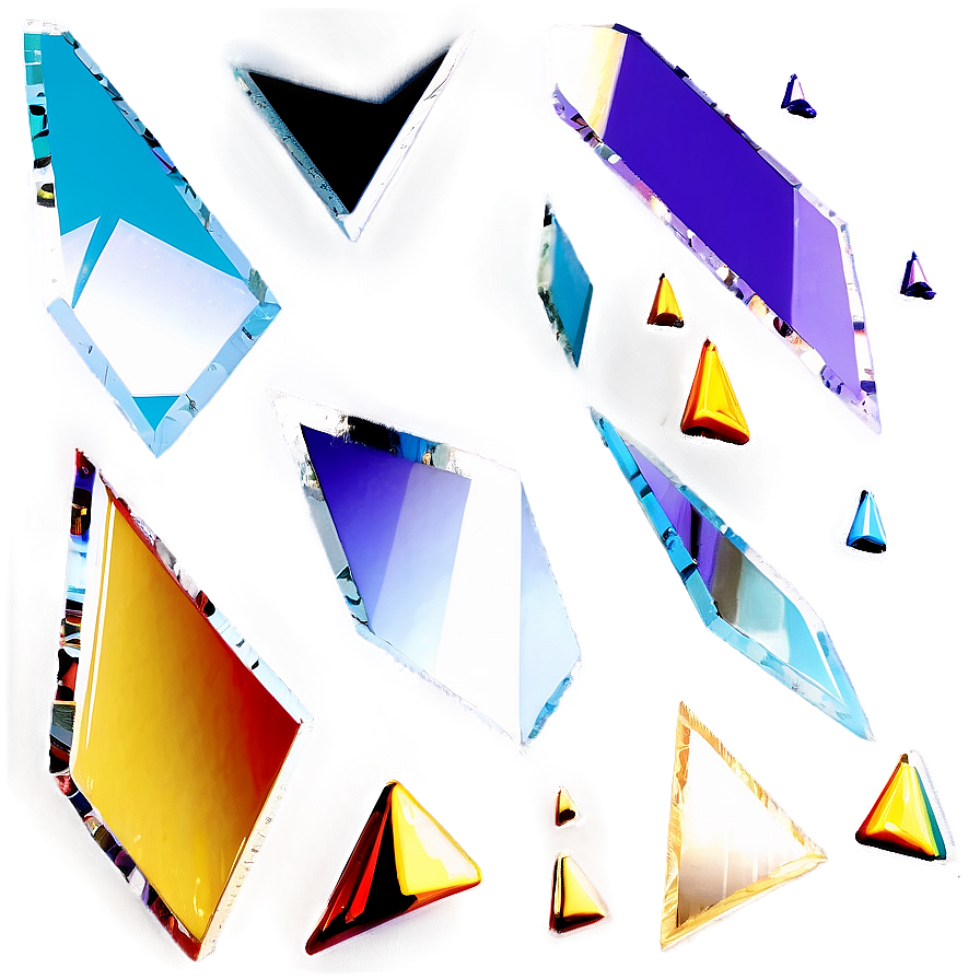 Glass Shards Overlay Png 06212024 PNG image