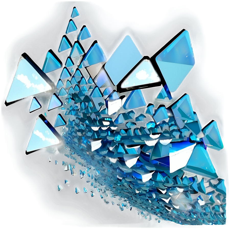 Glass Shards Pile Png 06212024 PNG image