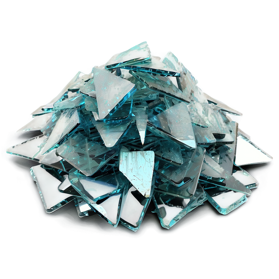 Glass Shards Pile Png Mkc50 PNG image