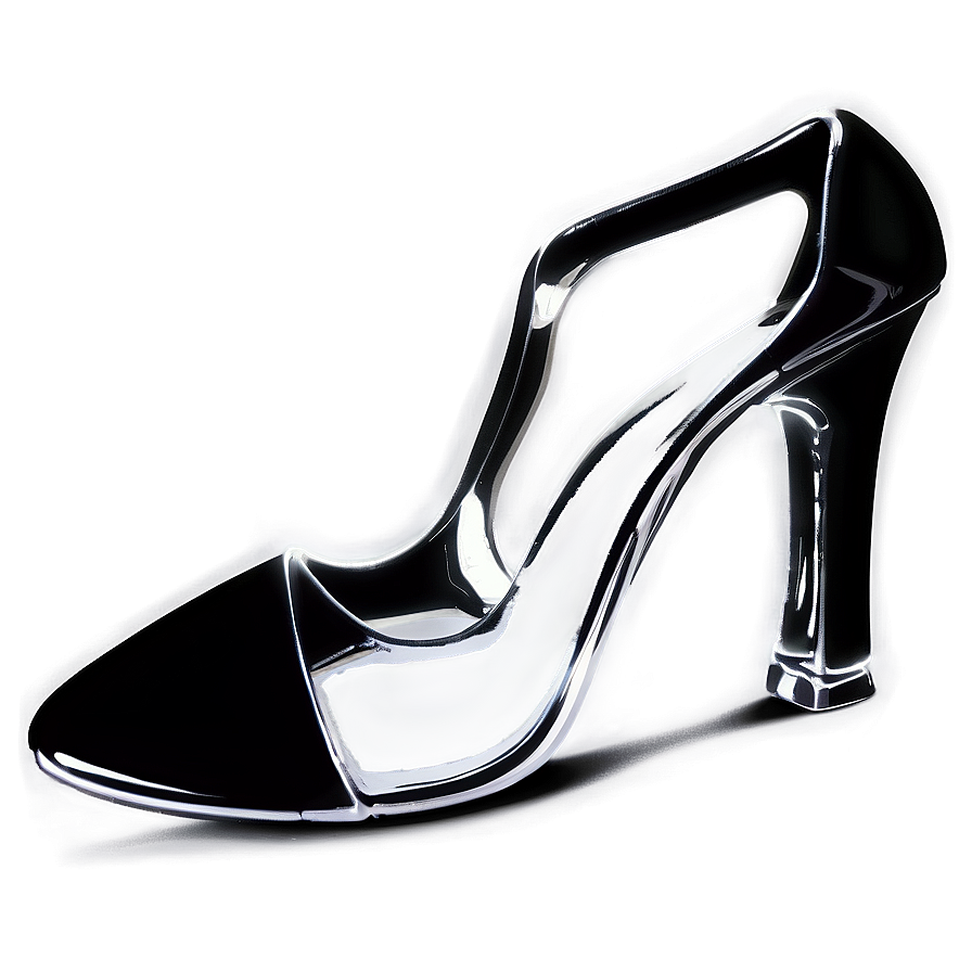 Glass Shoe Silhouette Png Ohx72 PNG image