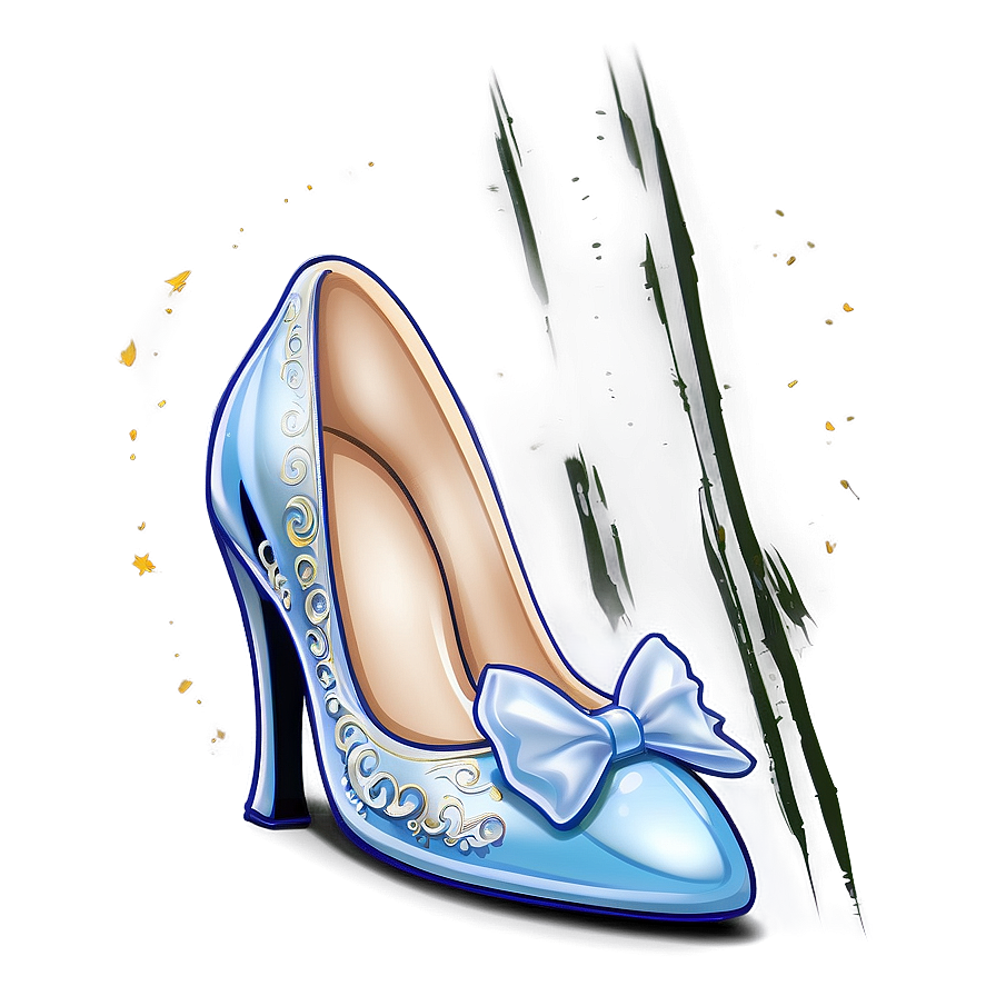 Glass Slipper Cinderella Png 06272024 PNG image