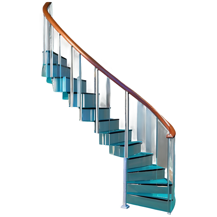 Glass Spiral Staircase Png Bjm PNG image