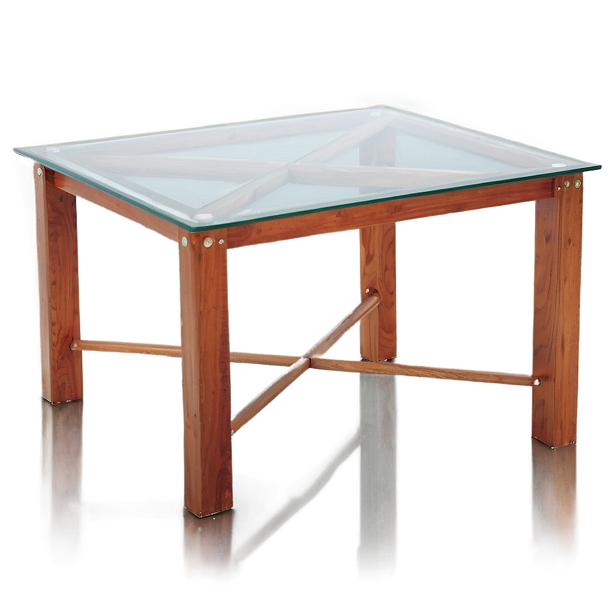 Glass Top Outdoor Table Png 06282024 PNG image