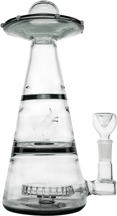 Glass Water Bong Transparent Background PNG image