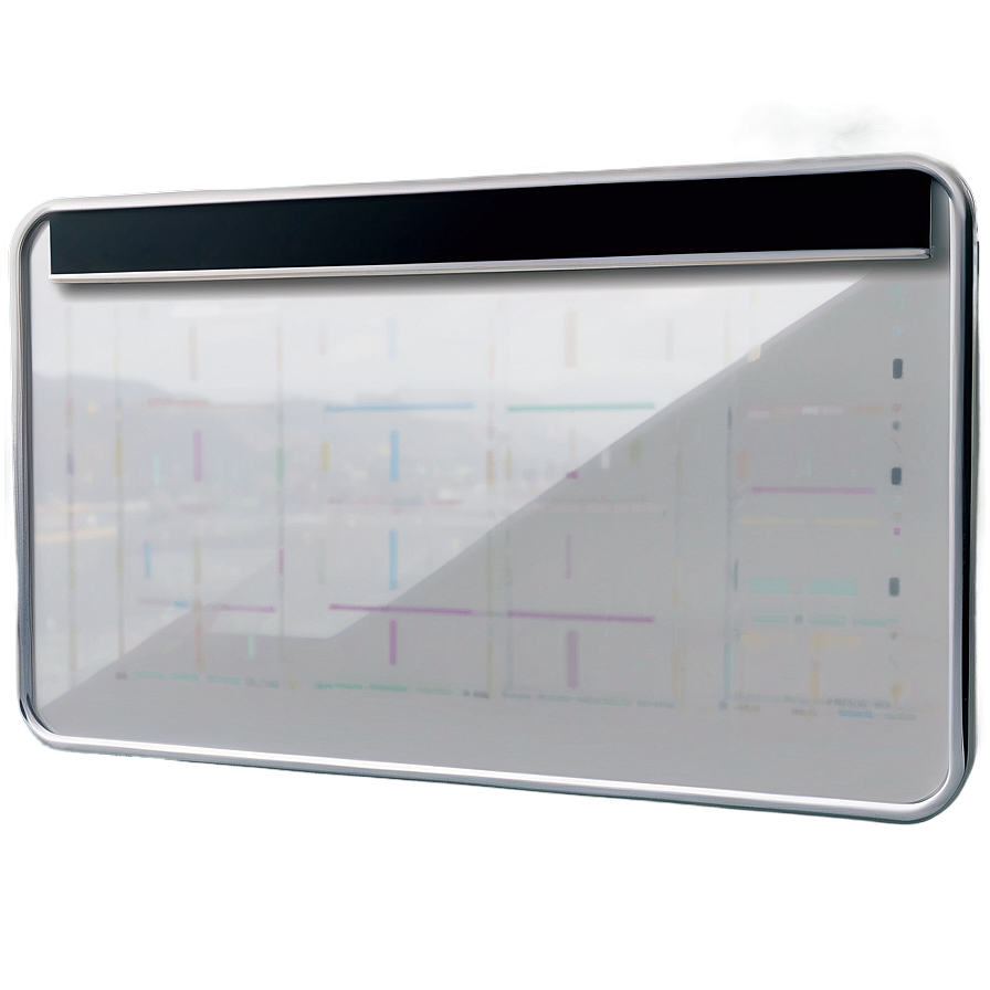 Glass White Board Png Npl PNG image