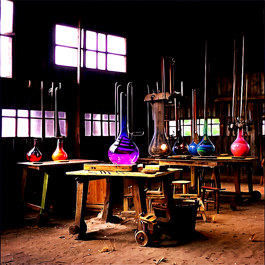 Glassblowing Workshop Interior Png Qtu PNG image