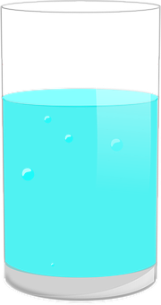 Glassof Water Vector Illustration PNG image
