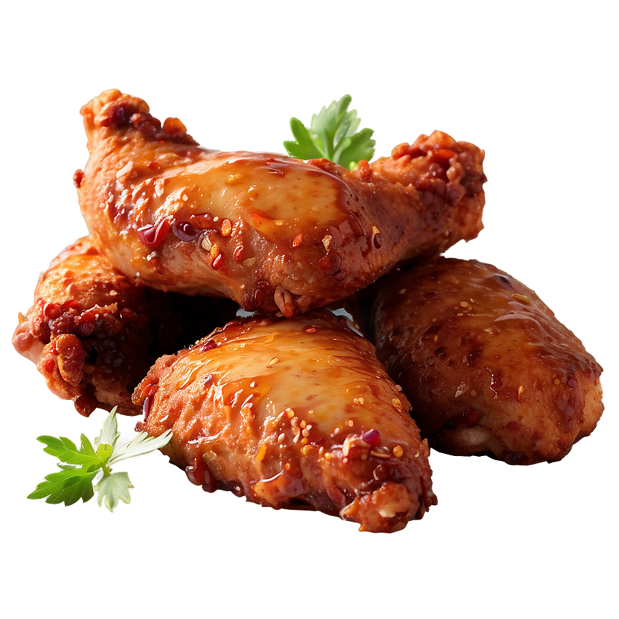 Glazed Fried Chicken Png Ojm PNG image