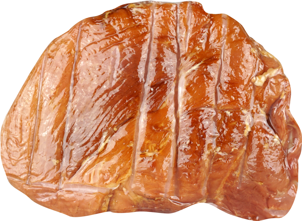 Glazed Ham Slice PNG image