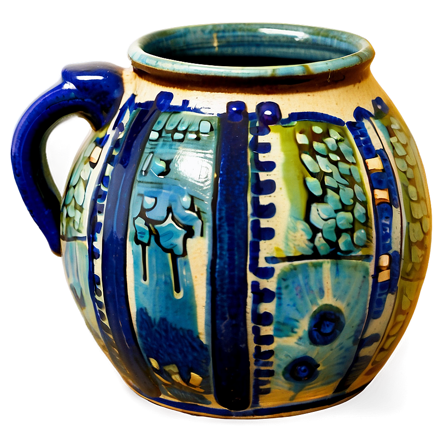 Glazed Pottery Jug Png Ufw PNG image