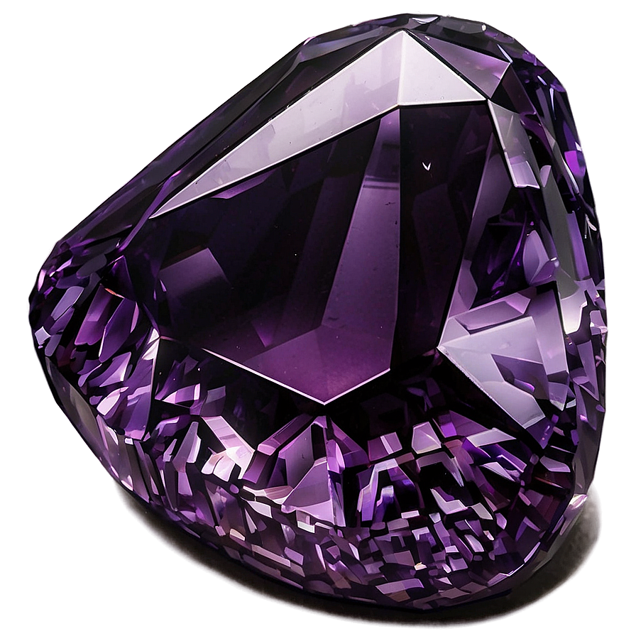 Gleaming Amethyst Gem Png Qfu23 PNG image