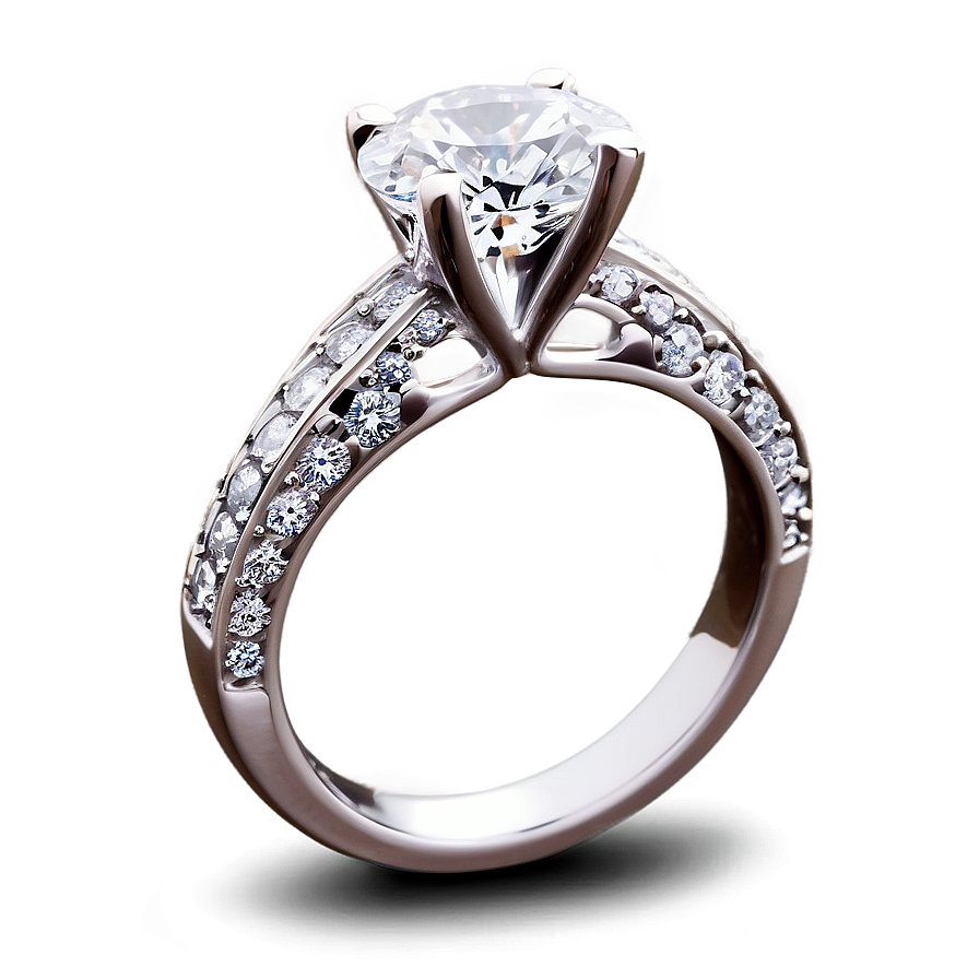 Gleaming Diamond Ring Png Krr56 PNG image