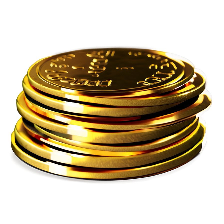 Gleaming Gold Coins Pile Png 92 PNG image