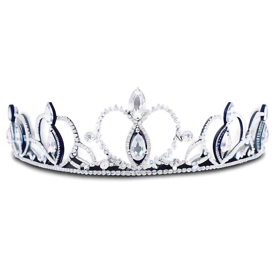 Glimmering Crystal Tiara Png 1 PNG image