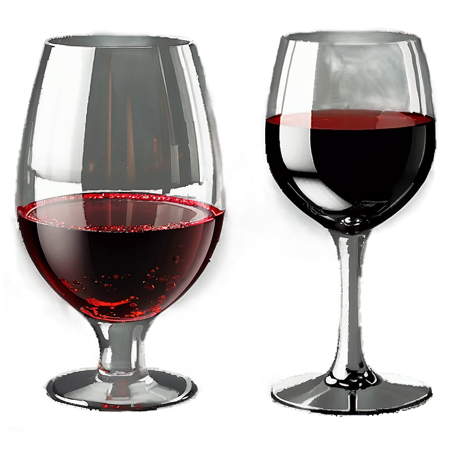 Glistening Red Wine Glass Png 18 PNG image