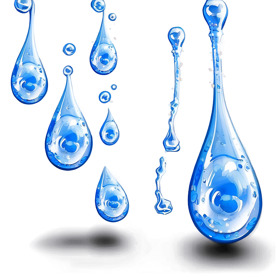 Glistening Water Droplets Effect Png 06272024 PNG image