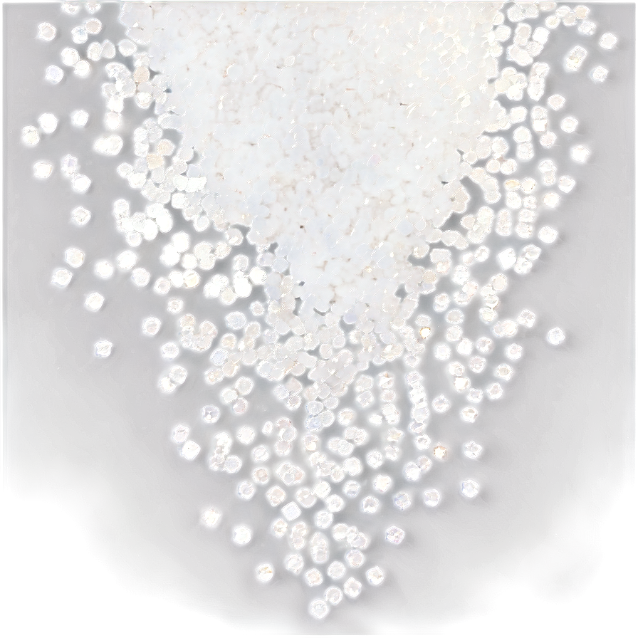 Glistening White Glitter Sprinkle Png Uyr10 PNG image