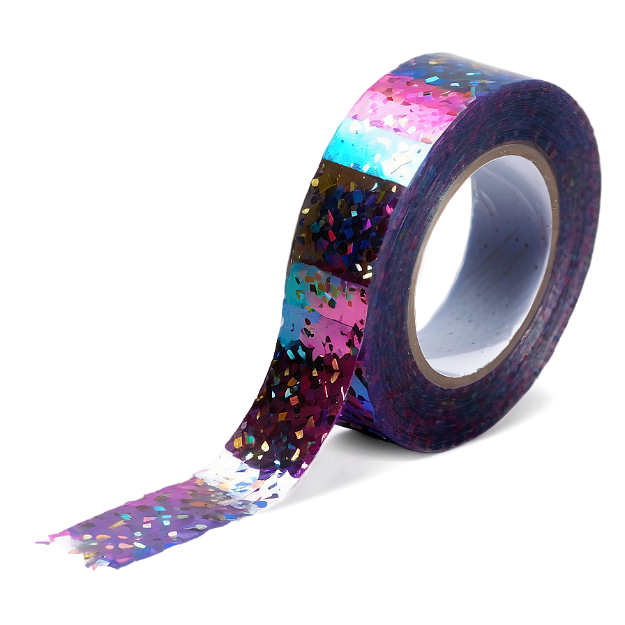 Glitter Aesthetic Tape Png Ket PNG image