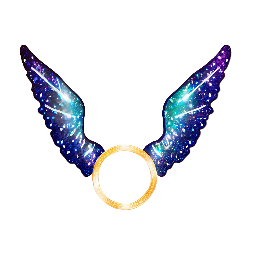 Glitter Angel Halo Png Hde5 PNG image