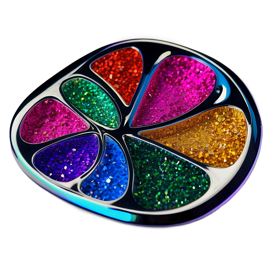 Glitter Art Palette Png Evq PNG image