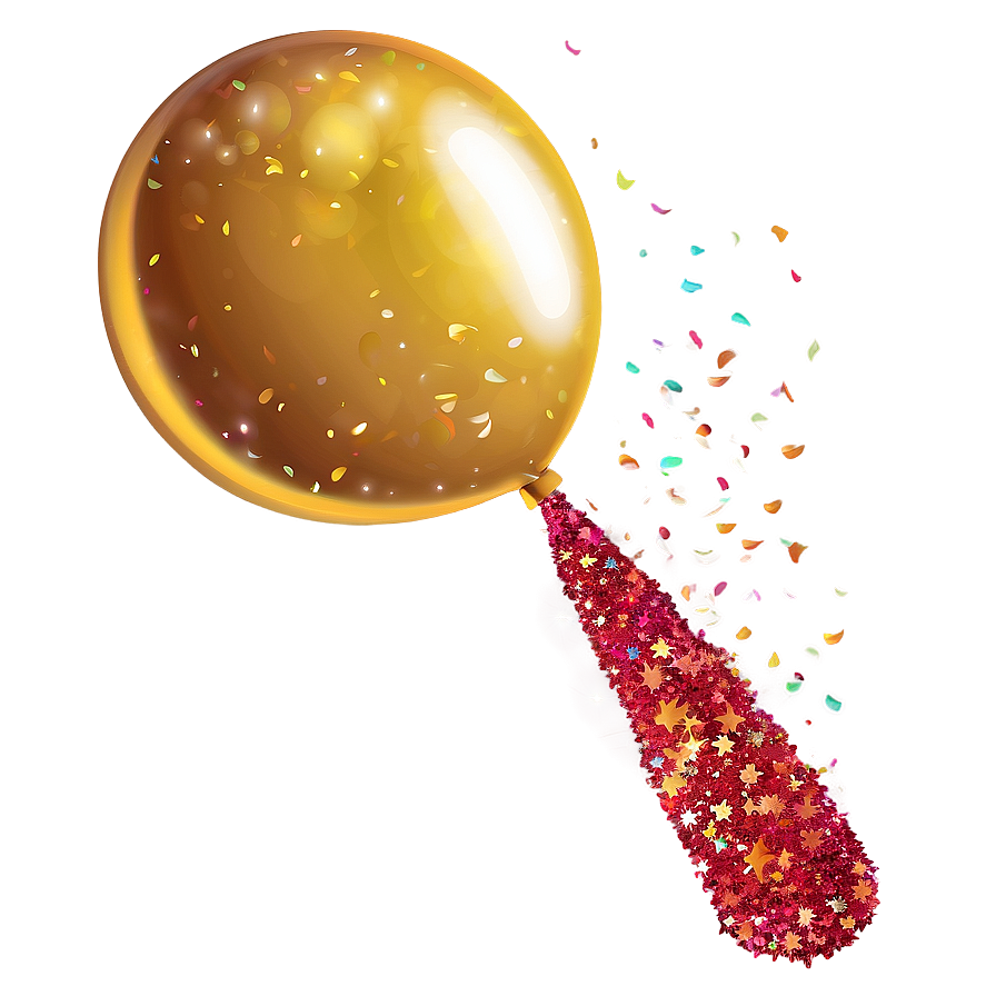 Glitter Balloon Float Png 51 PNG image