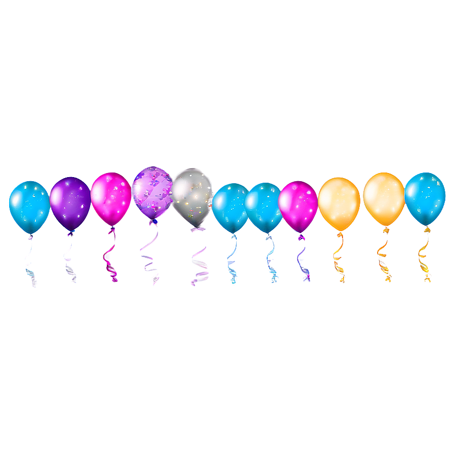 Glitter Balloon Png 65 PNG image