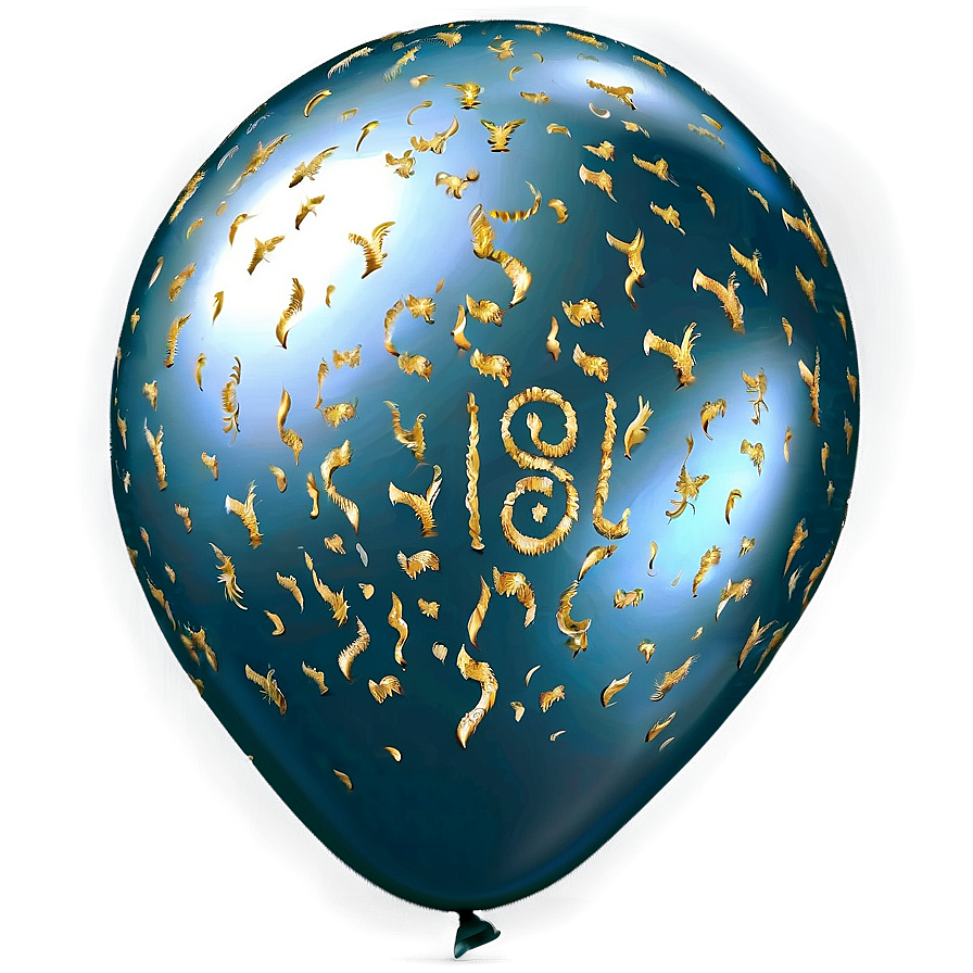 Glitter Balloon Png 89 PNG image