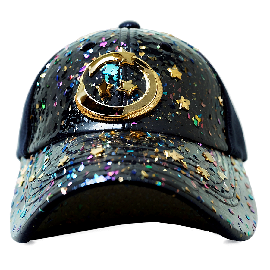 Glitter Baseball Cap Png 06282024 PNG image